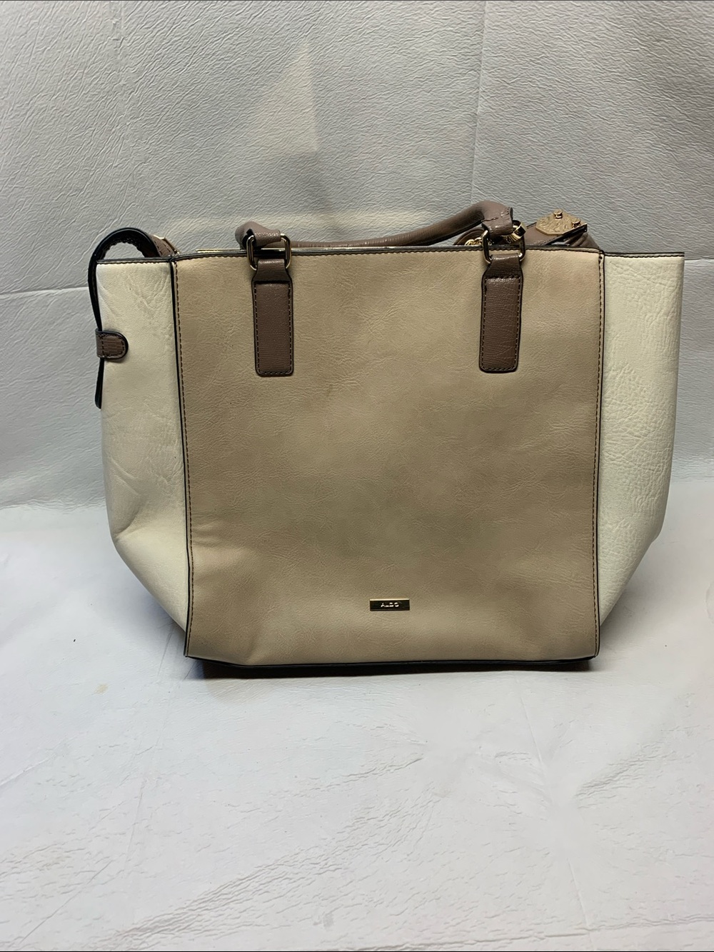 Aldo colorblock tote bag